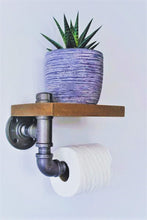 Load image into Gallery viewer, Chartí – Industrial Toilet Paper Holder